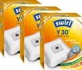 SWIRL Staubsaugerbeutel Y 30 EcoPor für Rowenta Moulinex 3er-Pack 12 Beutel