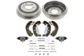 MAPCO Bremsen Set Bremsbackensatz Trommelbremse Hinten für VW POLO (9N) 35709/1