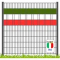 zaunzu Sichtschutz Fanartikel Italien für Doppelstabmatten Volle Streifenbreite