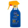 Nivea Protezione Solare 270 Ml. SPF20 Media Spray Protect & Hydrate 5in1 Water R