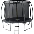 KETTLER Trampolin Jump 305, outdoor, Ø 305cm, grau, mit Leiter und Netz, bis 150kg