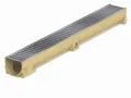 ACO Polymerbetonrinne Standardline inkl. Stegrost 50 cm Regenrinne Bodenrinne