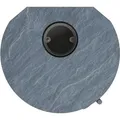 Thermia Kaminofen Vento Naturstein grau 7 kW - Grau