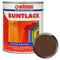 WILCKENS Buntlack Hochglänzend 0.375 Liter RAL 8011 Nussbaum