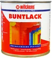 Wilckens Kunstharz Buntlack für Innen und Außen, hochglänzend, 375 ml, RAL 8011 Nussbraun