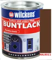Buntlack Kunstharzfarbe Kunstharzbasis 375ml Hochglanz Farbe Nussbraun RAL8011