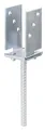 Alberts® U-Pfostenträger galvanisch verzinkt dickschichtpassiviert. 5x71-131x200