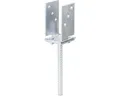 U-Pfostenträger verstellbar z. Einbetonieren 71-131 x 110 x 200 mm galv. verzink