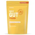 BRAINEFFECT DAILY GUT – Probiotisches Getränkepulver mit 16 Mrd. lebenden Bakterien & 7 g Ballaststoffen pro Portion, mit Vitamin B1, B2, B6 & B12, Neutraler Geschmack – 240 g