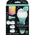 Women ́s shaver Intuition Sensitiv e handle + 3 different heads