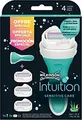  Intuition 2in1 Soap & Shave Sensitive Rasierer + Ersatzbürstenköpfe 3 St.