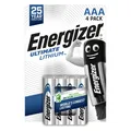 Energizer Ultimate Lithium (4 Stk., AAA, 1250 mAh) (629612)