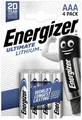 Energizer Ultimate FR03 Micro (AAA)-Batterie Lithium 1250 mAh 1.5V 4St.