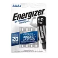 4x Batterien LR03 Micro AAA Energizer Ultimate Lithium im Blisterpack