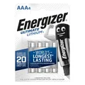 16 x LR03 Micro AAA MN2400 Energizer Ultimate Lithium in 4er-Blistern verpackt