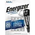 Energie Energizer Ultimate Lithium FR03 AAA Blister 4 Stücke