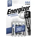Energizer Ultimate FR03 Micro (AAA)-Batterie Lithium 1250 mAh 1.5 V 4 St.