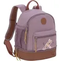 Lässig Kinderrucksack Adventure Mini, Braun, Lila, Textil, 15.5x27x24.5 cm, Füttern, Kindergartenzubehör, Kinderrucksäcke