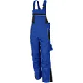 QUALITEX HIGH QUALITY WORKWEAR Qualitex Arbeitshose 'PRO'' in kornblau/schwarz, Größe: 64 - Latzhose MG 245 g - Blaumann für PROfessionals