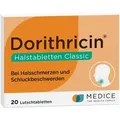 Dorithricin Classic Lutschtabletten bei Halsschmerzen