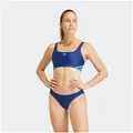adidas Performance Bustier-Bikini 3STREIFEN BIKINI blau 36