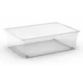 Keter Germany GmbH KIS C Box Allzweckbox in verschiedenen Größen, Mit Deckel, Farbe: Transparent, Größe: L (55 x 38,5 x H 16,5 cm) 272353