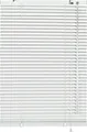 Gardinia Home Decor VENETIAN BLIND, Manuell, Fest, Jalousie, Weiß, Einfarbig, Aluminium