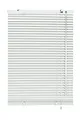 Gardinia Alu-Jalousie, Sicht-, Licht- und Blendschutz, Wand- und Deckenmontage, Alle Montage-Teile inklusive, Aluminium-Jalousie, Weiß, 60 x 130 cm (BxH) 7746