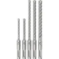 Bosch Bohrer PRO SDS plus-5X Hammerbohrer, SDS+, 5-teiliges Set, 5-10 mm, Stahlbetonbohrer