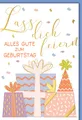Geburtstag - Karte mit Umschlag - Lass dich feiern