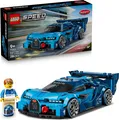 LEGO Speed Champions Bugatti Vision Gran Turismo Hypersportwagen - Modellbau mit sammelbarer Fahrer Minifigur - Gaming Geschenkidee für Jungen ab 9 Jahren und Motorsportfans - 77253