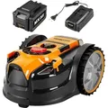 Vbrm16 OcumowTM Mähroboter Für Geeignet Für Bis Zu 150 Qm-selbstfahrender Rasenmäher Roboter Mit Mx 24v 4.0ah Lithium-ionen Akku Ohne Kabel Lawnmaster