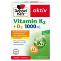 2x DOPPELHERZ Vitamin K2+D3 1000 I.E. Tabletten 30 ST