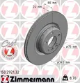 ZIMMERMANN Bremsscheibe 150.2921.32 für BMW