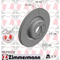 2x ZIMMERMANN Formula F Bremsscheibe 150.2921.32