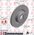 Bremsscheibe (pro Einheit) ZIMMERMANN 150.2921.32