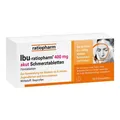 IBU-ratiopharm 400 mg akut Schmerztabletten Filmtabletten Inhalt: 20 St