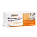 Ibu-ratiopharm® 400 mg akut Schmerztabletten mit dem Wirkstoff Ibuprofen zur effektiven Behandlung von akuten Schmerzen