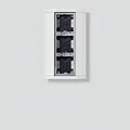 Siedle KSA 603-0 AG Kommunikations-Display Aufputz für 3 Funktionsmodule