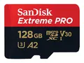 SanDisk Extreme Pro 128GB, microSDXC, UHS-I (inkl. SD-Adapter)