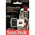 SanDisk microSDXC 128GB Extreme Pro A2 C10 V30 UHS-I U3 MicroSD Karte