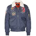 TOP GUN Bomberjacke TG23002 blau XXL