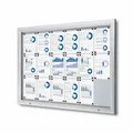Infokasten Outdoor 18 x DIN A4 Gasdruckfeder abschließbar