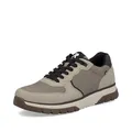 Rieker Herren Low-Top Sneaker B9302, Männer Halbschuhe, lose Einlage,straßenschuhe,Strassenschuhe,Sportschuhe,Turnschuhe,beige (64),42 EU / 8 UK