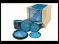 Creatable Geschirrset »Nordic Fjord« (18-teiliges Teller Set, Blue) - B-Ware