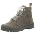 Palladium Damen Pampa Hi Zip WL Stiefel, Grau, Größe 40 EU, grau, 40 EU