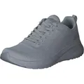 Skechers Bobs Squad Chaos Face Off Damen Sportschuhe , Light Grey Engineered Knit, 37 EU