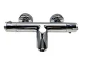 Badewannen-Duscharmatur mit Mischer und Thermostat Schütte LONDON 52470 B-WARE