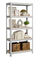 SONGMICS Schwerlastregal Standregal, 1-tlg., 180 x 90 x 40 cm, bis 875 kg belastbar, 5 verstellbare Ablagen