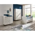 arthur berndt Babyzimmer, Weiß, Kunststoff, 2 Fächer, 6 Schubladen, 1x1x1 cm, Blauer Engel, Hergestellt in Deutschland, Babymöbel, Babyzimmer-Sets